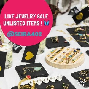 LIVE UNLISTED JEWELRY SHOW 🎉🦋🌷